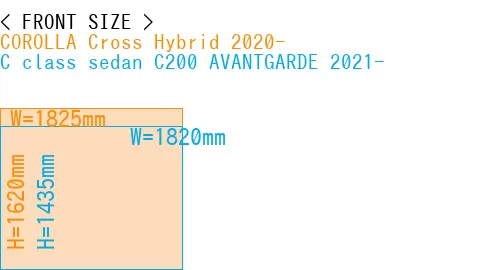 #COROLLA Cross Hybrid 2020- + C class sedan C200 AVANTGARDE 2021-